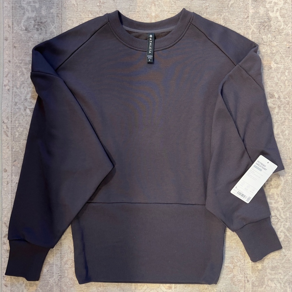 NWT Women’s Athleta Sweatshirt - Small - Picture 2 of 6
